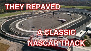 North Wilkesboro Speedway Repaved