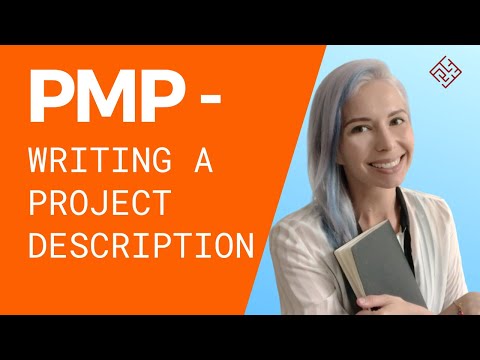 PMP - HOW TO WRITE PROJECT DESCRIPTION // EXAMPLE