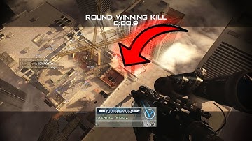 IM THE FIRST TO HIT THIS BOUNCE ON MW2! (IW4X Trickshotting)