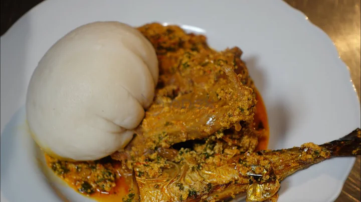 How to cook Egusi with kale leaves