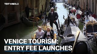 Venice introduces an entrance fee for daytrippers