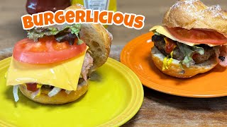 How to make delicious burger | It's so easy I make it almost every weekend #burgerlicious