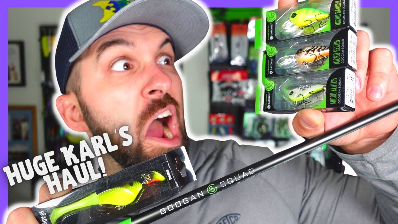 Karl's Bait And Tackle Unboxing  NEW Googan Squad Micro Baits