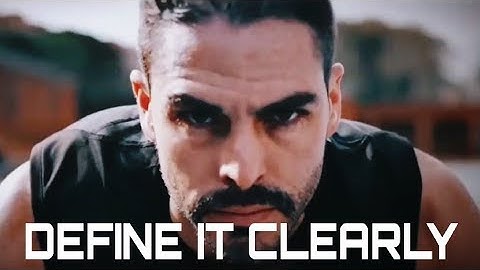 DEFINE IT CLEARLY (gym motivation) //by Ankit dhedhi