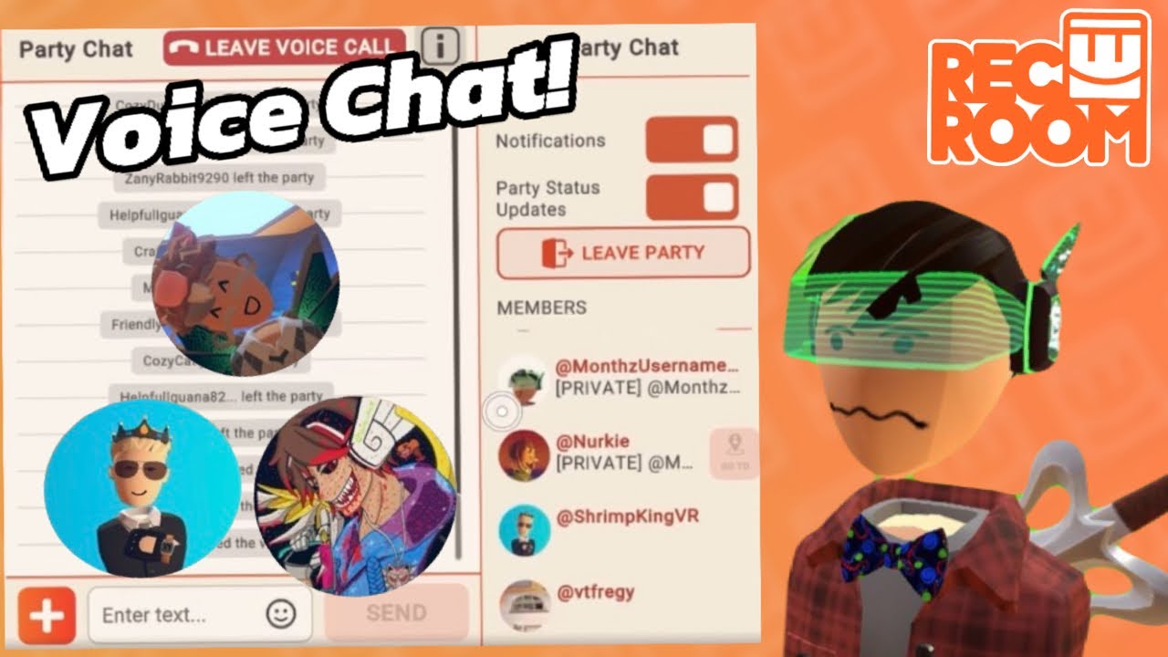 I Tested Rec Rooms Voice Chat! YouTube