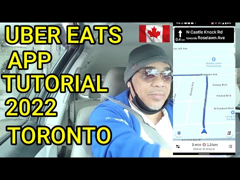 Uber Eats App Tutorial Toronto Canada 2022