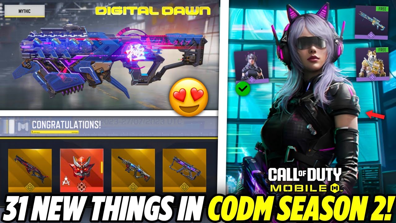 31 New Things In Cod Mobile Season 2! (2025) - YouTube