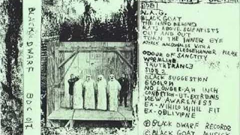 Unkommuniti ‎– "Ex-Oblivione" (Black Dwarf W‎rekordings – BDC 017)(1983)