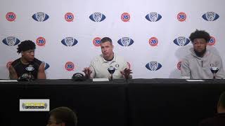 Details ( Post Game ) PAC-12 CHAMPIONSHIP GAME  -  Mario Cristobal Discusses 37-15 Win Over Utah Guide