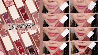 COLOURPOP LIP CREME 💋 ALL 12 SHADES SWATCHED!