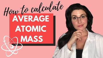 How to Calculate AVERAGE ATOMIC MASS | Chemistry with Cat