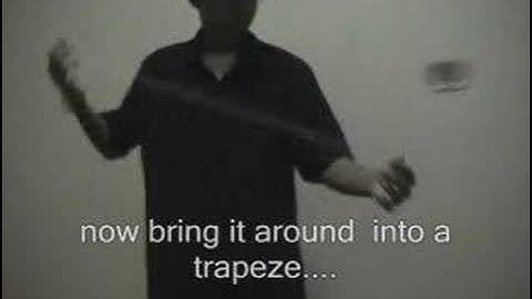 Slack Trapeze yoyo trick instructions. Learn yoyoing
