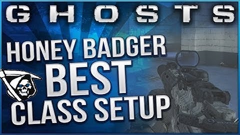 Cod Ghosts : "HONEY BADGER" Best Class Setup For KEMS