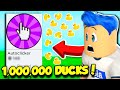 So I Bought The AUTOCLICKER GAMEPASS In Duckie Simulator And Got MILLIONS OF DUCKS!! (Roblox)