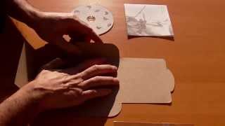Folding a cd sleeve (Arigato pack)