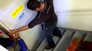 Equipment cabinet vs tight stairwell by ah905 34 views 9 years ago 44 seconds