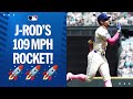 109 MPH off the bat of Julio Rodríguez! 😱