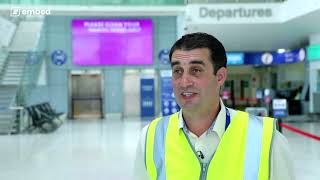 Portsmouth International Port Digital Signage + IPTV with embed signage