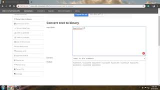 How To Convert Text To Binary?