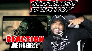 First Time hearing Slipknot ( Duality ) | Reaction