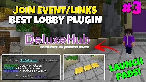 Setup Lobby and Inventories in Your Hypixel Server | Hypixel Part 3