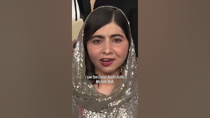Oscars 2023: Malala Yousafzai dazzles in silver sequins