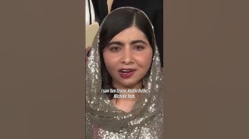 Oscars 2023: Malala Yousafzai dazzles in silver sequins