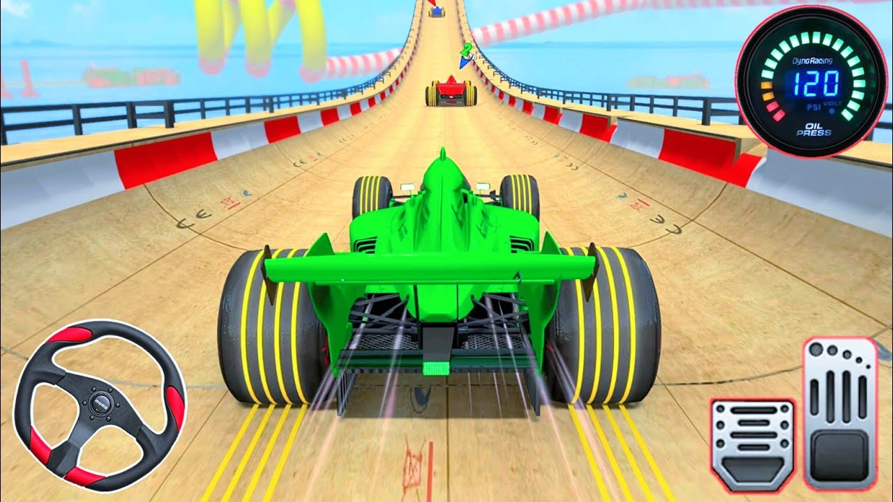 Formula Mega Ramp Car Racing 3D - Formula Stunt Car Racing Games Android Gameplay
