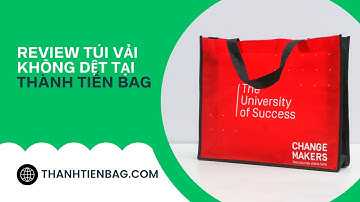 Túi Vải Không Dệt In Ấn Theo Yêu Cầu tại Thành Tiến Bag #tuivaikhongdet #thanhtienbag #tuivaicanvas