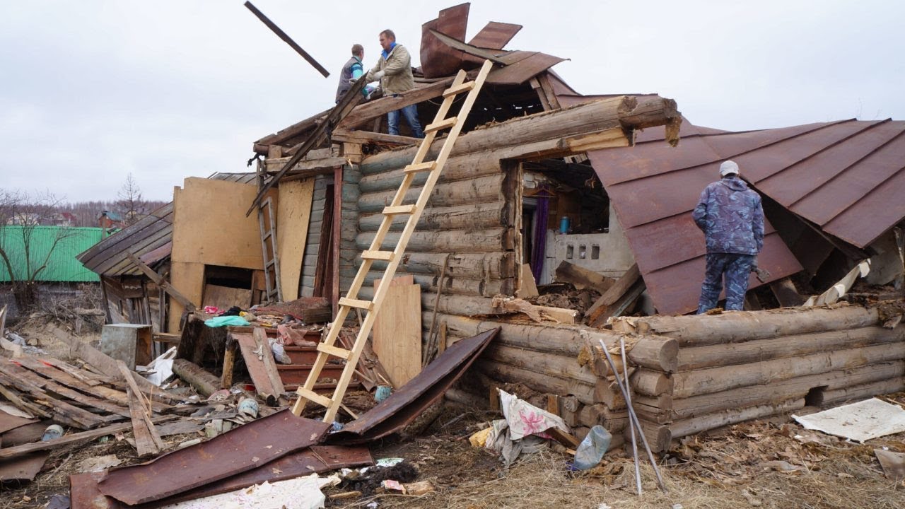 ДЕРЕВНЯ РАЗГРАБЛЕНА! УЦЕЛЕЛО ЛИШЬ ДВА ДОМА! Покинутый мир!