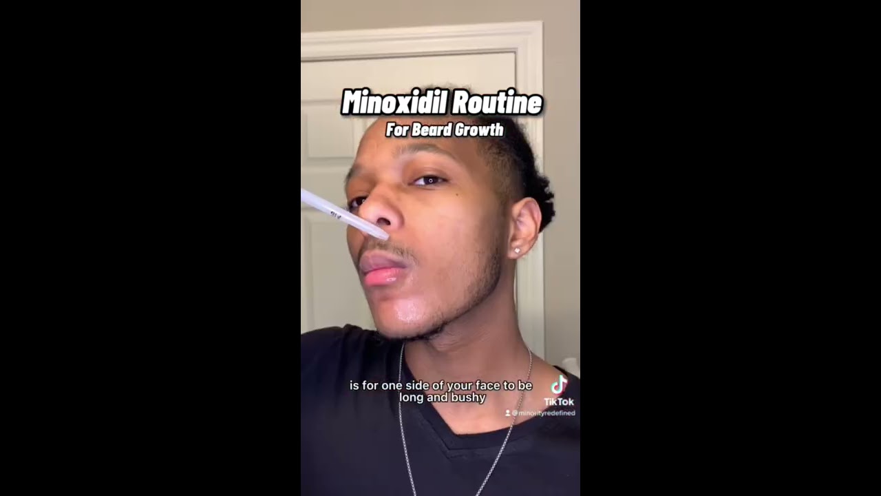 Minoxidil Routine For Beard Growth Beginner 