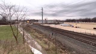 KCS 4006 trailing on a NS oil train!