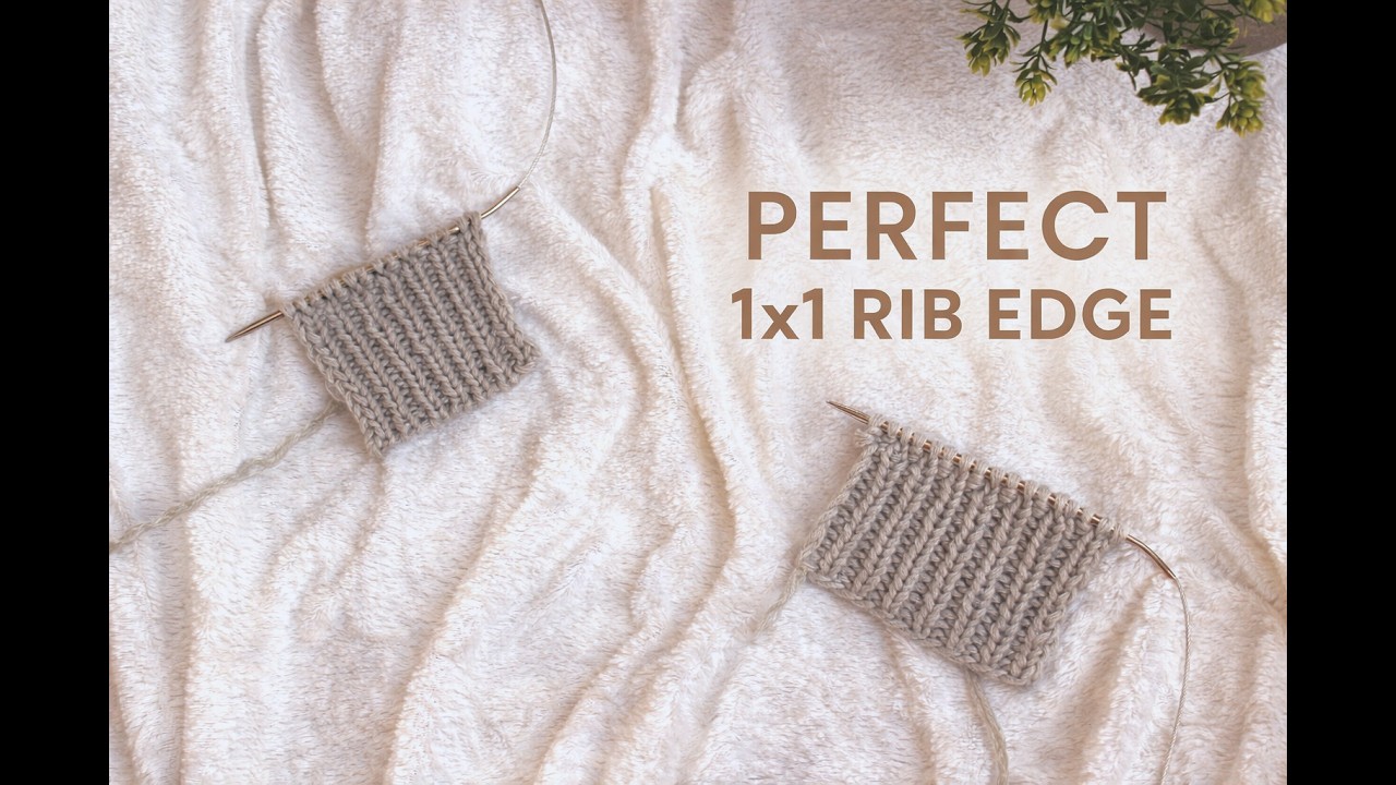 The BEST Cast On for 1x1 Ribbing | Tubular Cast On Step-by-Step