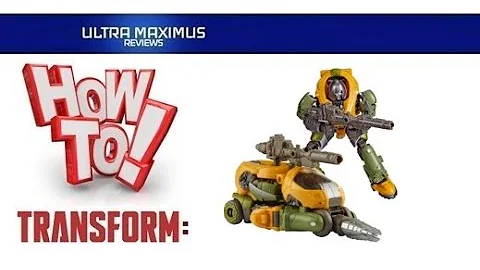 💥 How to Transform Brawn | Transformers Studio Series | Transformers Bumblebee