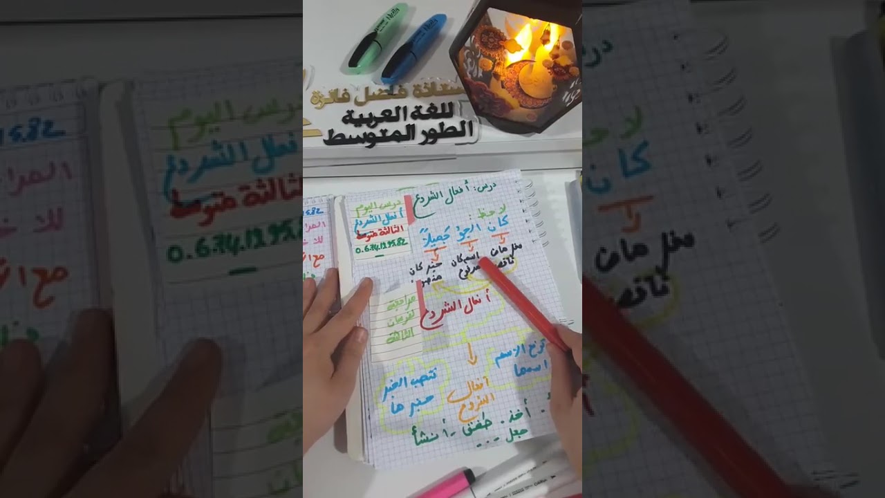 أقوى مراجعة شاملة للاختبار لفرسان الثالثة متوسط الفصل الثاني مع الأستاذة فاضل 