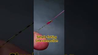 Simple and easy modify blood knot #fishing #shortvideo #subscribe