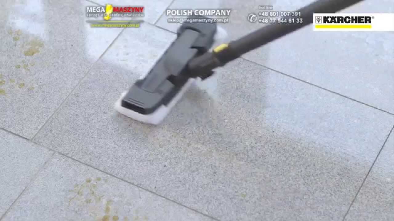 Czyszczenie parownicą KARCHER Steam Cleaner SC1 YouTube