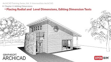 ACTS03 19 Placing Radial and Level Dimensions Editing Dimension Texts