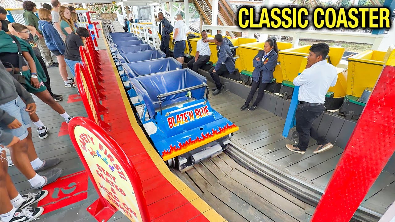 CLASSIC COASTER, On-Ride, Washington State Fair (FRONT/BACK POV)