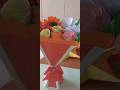 flower bouquet 💐#youtubeshorts  #shorts #trending #art #viral #craft #diy #papercraft