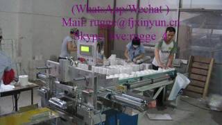 High speed semi automatic multi roll toilet paper plastic bags packing machine