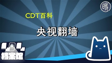 【CDT百科】“央视翻墙”是什么梗？“7890端口”又是什么？