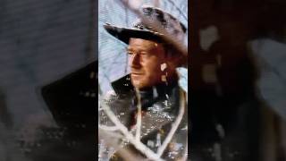 JOHN WAYNE NEVER QUIT.