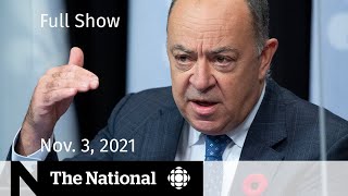 CBC News: The National | Vaccine mandate roadblocks, Booster shots, Kidnapped girl alive