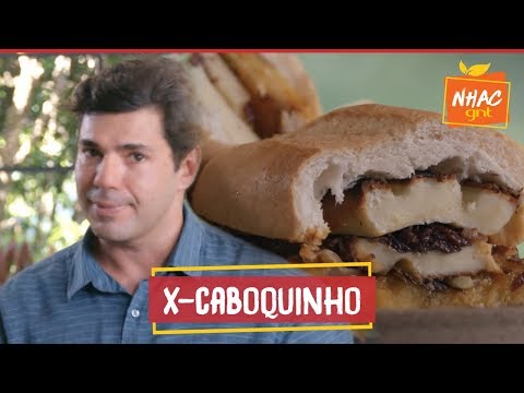 Sanduíche de queijo coalho com carne seca, banana e polpa de tucumã | Felipe Bronze | Perto do Fogo