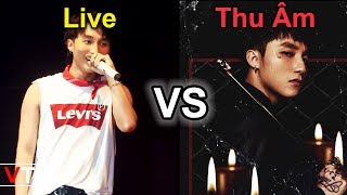 So Sánh Khả Năng Hát Live Vs Thu Âm Của Sơn Tùng M-TP Qua Các Năm (2012 - 2018) chords