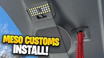 Transform Your 5th Gen 4Runner: Installing Meso Custom Map, Dome & Rear Lights!