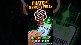 ChatGPT Memory Full? Fix It in 60 Seconds (Without Deleting Everything)