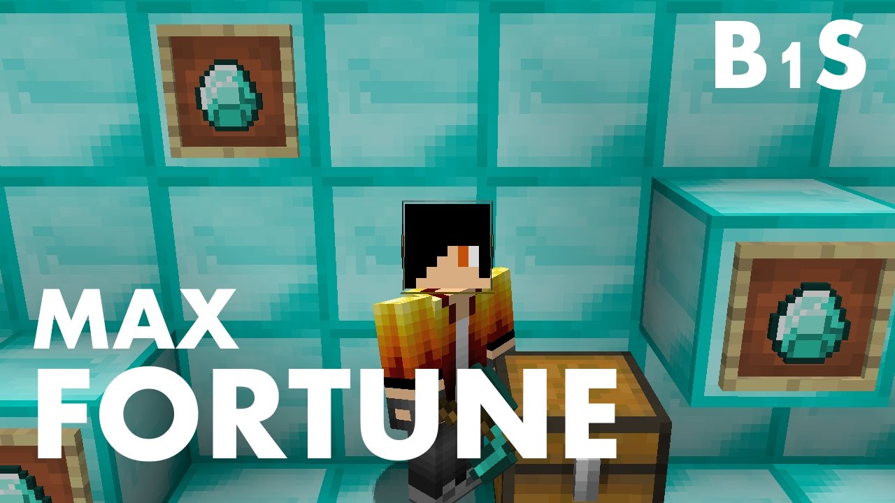 Fortune 20000 Pickaxe Vs Diamond Ore Minecraft - 