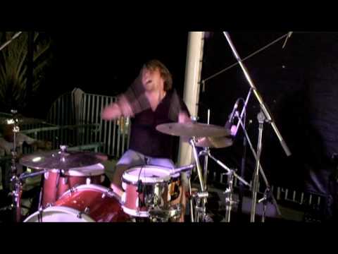 Kyle Thompson Drumming At Caboolture Carols Under ...